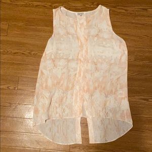 Snake Print Peach Top